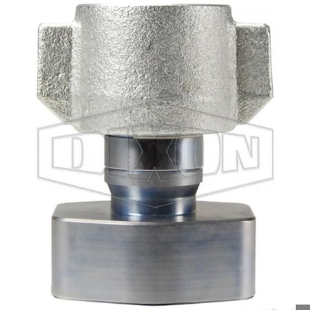 Dixon WS Series Quick Disconnect High Pressure Wingstyle Hydraulic Flange Pad Coupling, 1-1/4 in Nominal,  10WSFP10